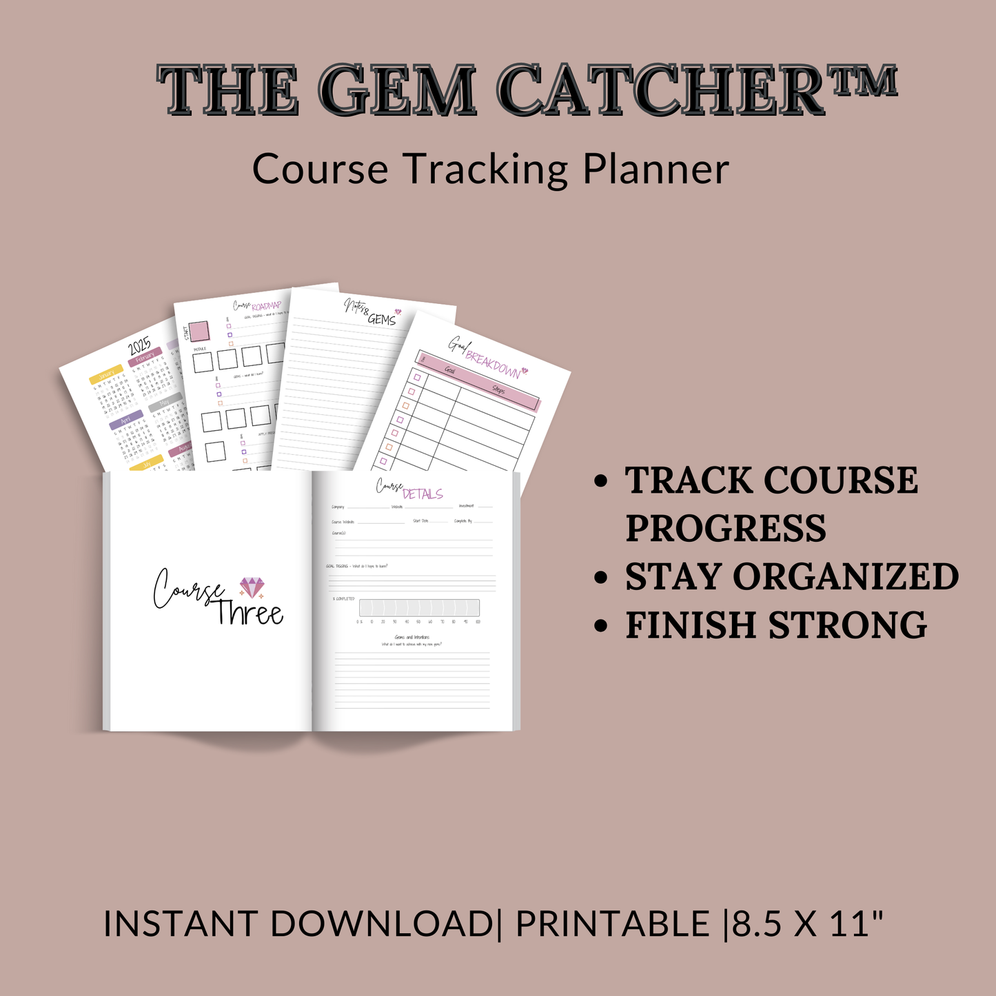 course tracking planner