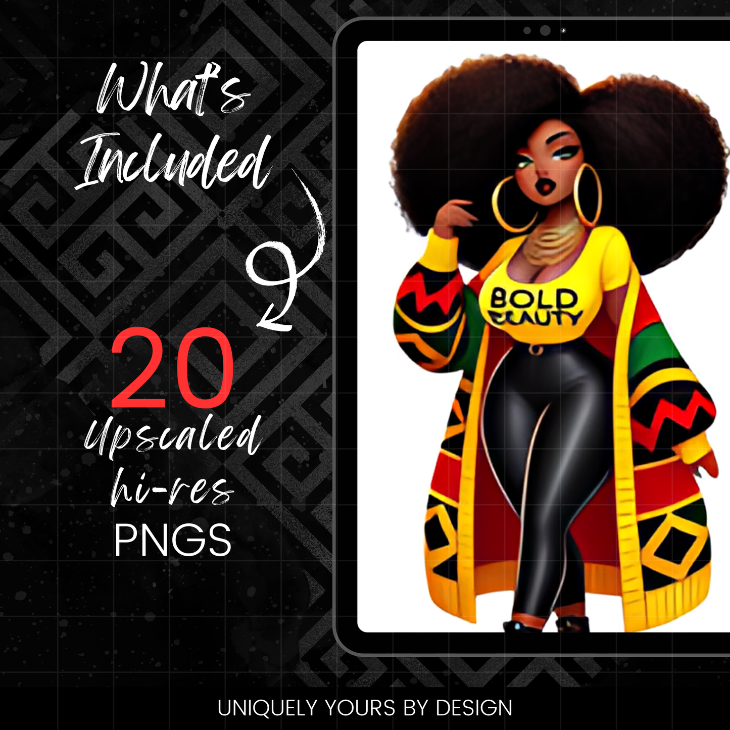 stylish black woman png, black girl ai art, black history month png, ai generated girl, cute african american woman, high res transparent