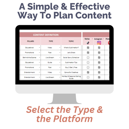 Savvy Social Content Planner: Your Ultimate Social Media Planner